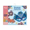 Online Pochette 3 masques pailletés Loisirs Créatifs