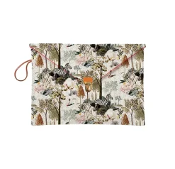 Hot Pochette ordinateur 13" Ménagerie Royale - Blanc Trousses, Pochettes