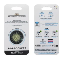 Outlet Poignée/support de téléphone Emblème Versailles Marbré noir - PopSockets High-Tech