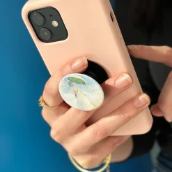 Poignée/support pour téléphone Claude Monet - Femme à l'ombrelle tournée vers la droite - PopSockets