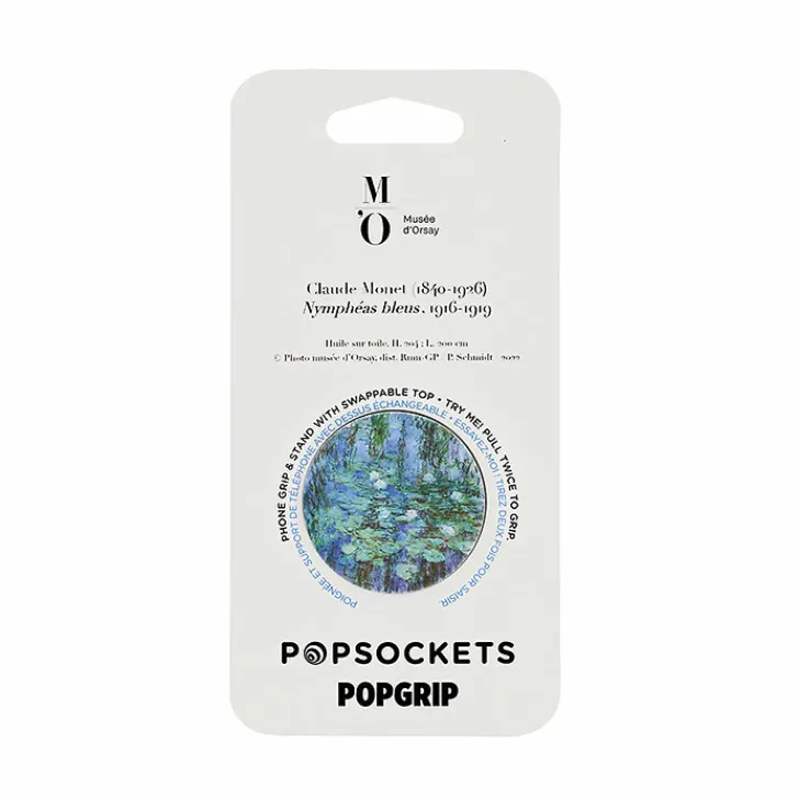 Clearance Poignée/support pour téléphone Claude Monet - Nymphéas bleus - PopSockets High-Tech