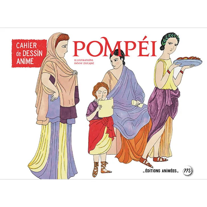 Clearance Pompéi - Cahier de dessin animé Livres Jeunesse