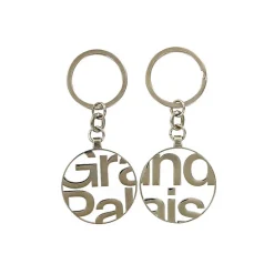 Porte-clés blanc Logo Grand Palais