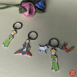 Discount Porte-clés Le Petit Prince Mouton et renard Habits Et Accessoires