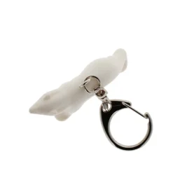 Online Porte-clés Ours blanc Pompon Habits Et Accessoires