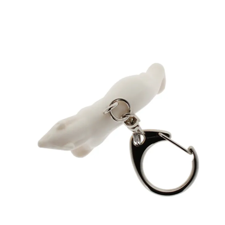 Online Porte-clés Ours blanc Pompon Habits Et Accessoires