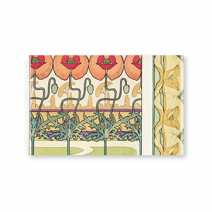 Porte-documents avec bouton pression Alphonse Mucha - Motifs décoratifs, planche 29