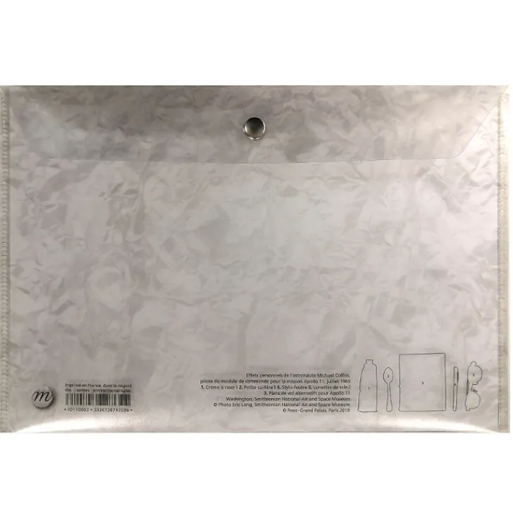 Best Porte-documents avec bouton pression Apollo 11 - A5 Chemises Et Sous-Chemises