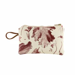 Online Porte-monnaie rouge Herbier du roi - Maison Baluchon Accessoires