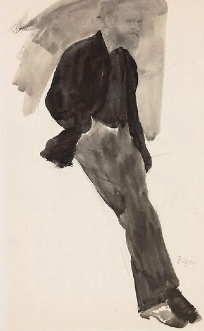 Portrait d’Édouard Manet debout (panneaux acryliques)