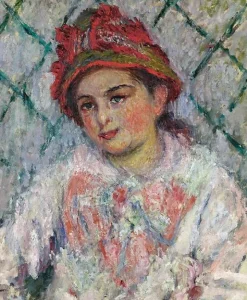 Portrait de Blanche Hoschedé enfant (toiles sans cadre)