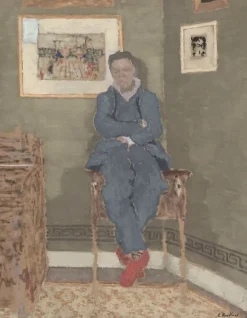 Outlet Portrait de Félix Vallotton, dans son atelier (toiles encadrées) Toiles Encadrées|Toiles Sans Cadre