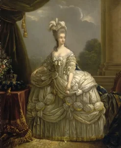 Portrait de la reine Marie-Antoinette (affiches d'art encadrées)