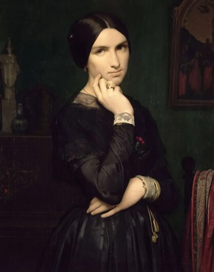 Best Portrait de madame Flandrin, épouse de l'artiste (panneaux aluminium) Panneaux Aluminium|Toiles Sur Châssis