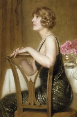 Portrait de Mme Ryan, née Arlette Warrain (panneaux aluminium)