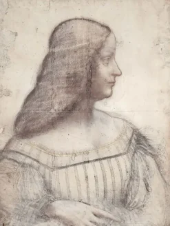 Portrait d'Isabelle d'Este (toiles encadrées)