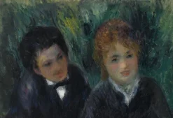 Clearance Portrait d'un jeune homme et d'une jeune fille (panneaux acryliques) Panneaux Acryliques|Toiles Encadrées