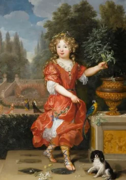 Portrait présumé de Mademoiselle de Blois (affiches d'art)