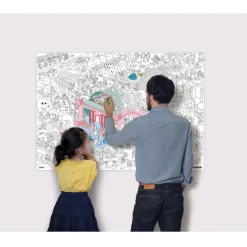 Sale Poster géant à colorier - Grand Palais Loisirs Créatifs