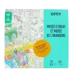 Poster géant à colorier Musées d'Orsay et de l'Orangerie - OMY