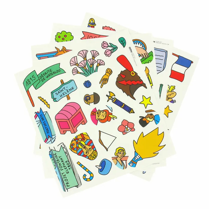 Poster géant à décorer et stickers Premier Empire - OMY