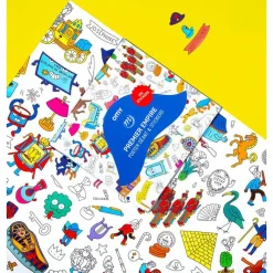 Poster géant à décorer et stickers Premier Empire - OMY