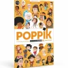 Best Poster pédagogique Femmes Célèbres + 46 stickers - Poppik Loisirs Créatifs