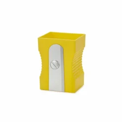 Pot à crayons en plastique Taille-crayon Jaune - Balvi