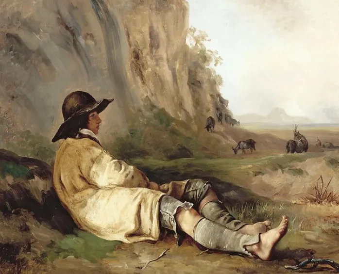 Pâtre dans la campagne (toiles sans cadre)