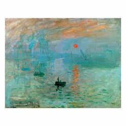 Puzzle d'art en bois 350 pièces Claude Monet - Impression, soleil levant