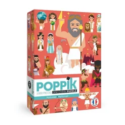 Puzzle éducatif 1000 pièces Mythologie - Poppik