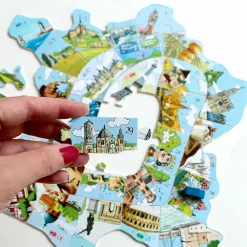 Puzzle en bois - France escapade