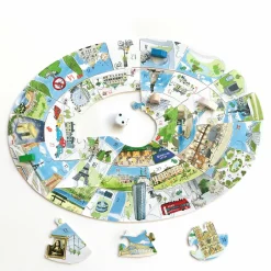 Clearance Puzzle Jeu de l'oie en bois 34 pièces Paris escapade - Puzzle Michèle Wilson Loisirs Créatifs|Jeux