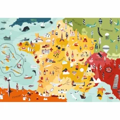Puzzle 252 pièces France