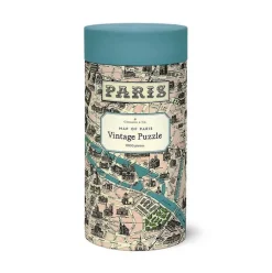 Puzzle 1000 pièces plan de Paris