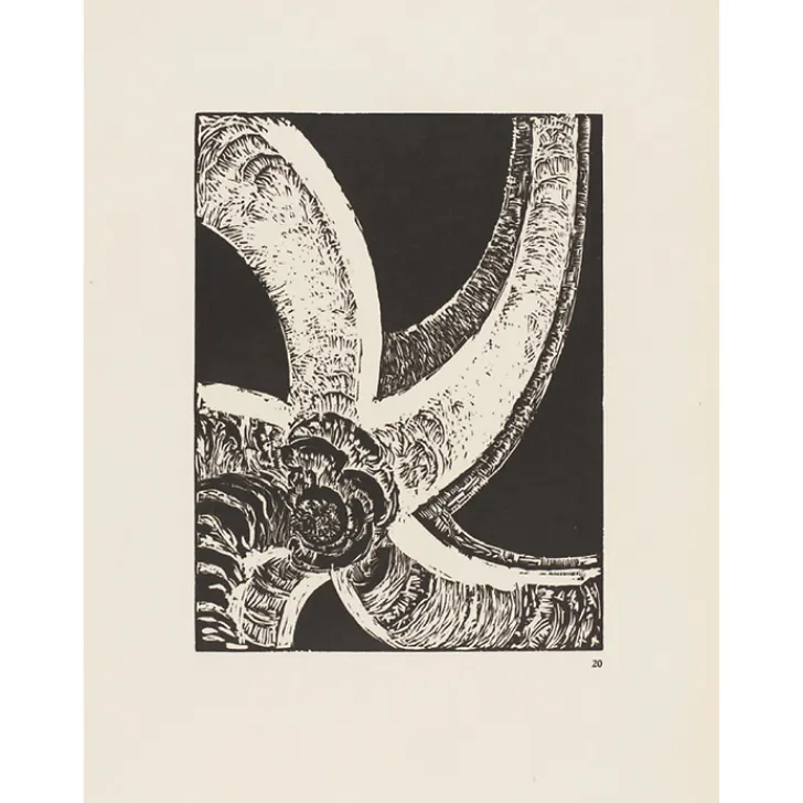 Quatre histoires de blanc et noir gravées par Frank Kupka Éditions De Luxe