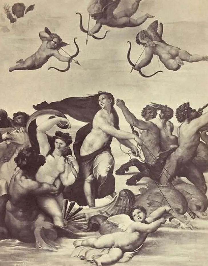 Outlet Raphaël, triomphe de Galatée à la Farnésine (affiches d'art) Affiches D'Art