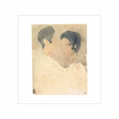 Clearance Reproduction Auguste Rodin - Deux profils cambodgiens Affiches Et Reproductions