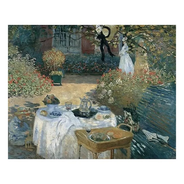 Online Reproduction Claude Monet - Le déjeuner, vers 1873 - 24x30cm Affiches Et Reproductions