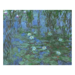 Outlet Reproduction Claude Monet - Nymphéas bleus, entre 1916 et 1919 - 24x30cm Affiches Et Reproductions