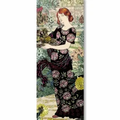 Reproduction Eugène Grasset - L'Automne
