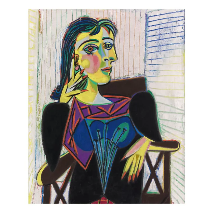 Reproduction Pablo Picasso - Portrait de Dora Maar, 1937 - 24x30cm
