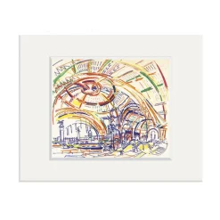 Reproduction sous Marie-Louise Reynold Arnould - Grand Palais : Nef et grande verrière, 1965-1970