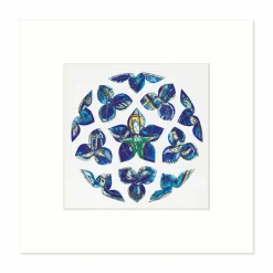 Reproduction sous Marie-Louise Marc Chagall - La rose bleue, 1964