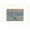 Reproduction sous Marie-Louise Claude Monet - Impression, soleil levant, 1872