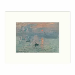 Reproduction sous Marie-Louise Claude Monet - Impression, soleil levant, 1872