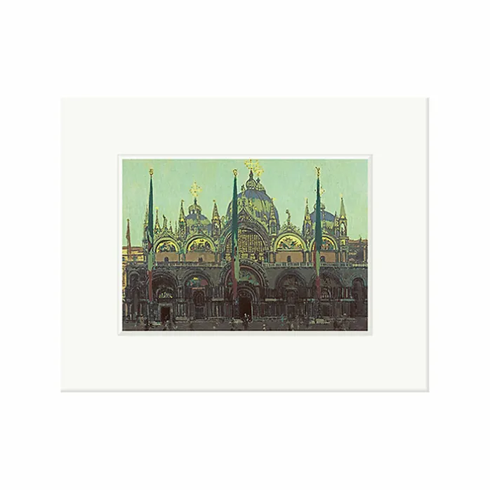 Reproduction sous Marie-Louise Walter Sickert - St Marc, Venise ('Pax Tibi Marce Evangelista Meus'), 1896