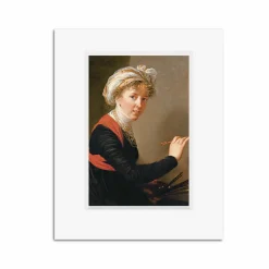 Reproduction sous Marie-Louise Élisabeth Louise Vigée Le Brun - Autoportrait