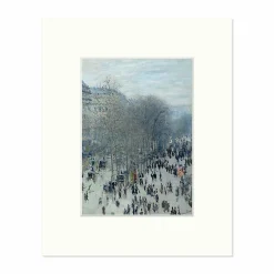 Reproduction sous Marie-Louise Claude Monet - Boulevard des Capucines, 1873-1874