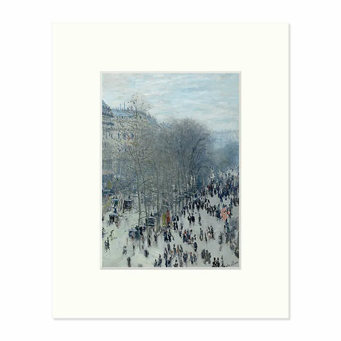 Reproduction sous Marie-Louise Claude Monet - Boulevard des Capucines, 1873-1874